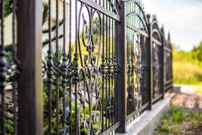Exterior Iron Fencing